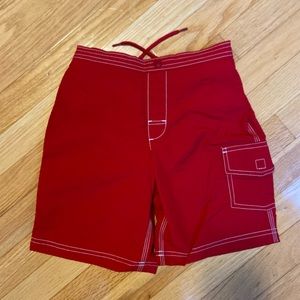 Lands’ End boys swim trunks